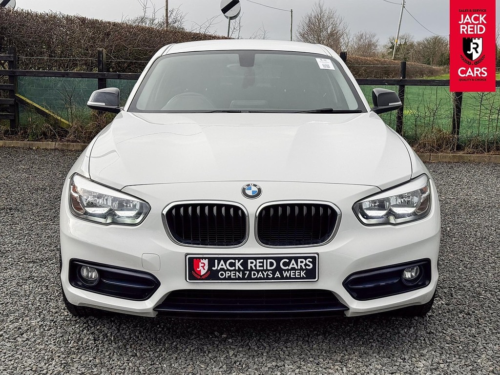 BMW 1 Series Hatchback RE18OSX White #6