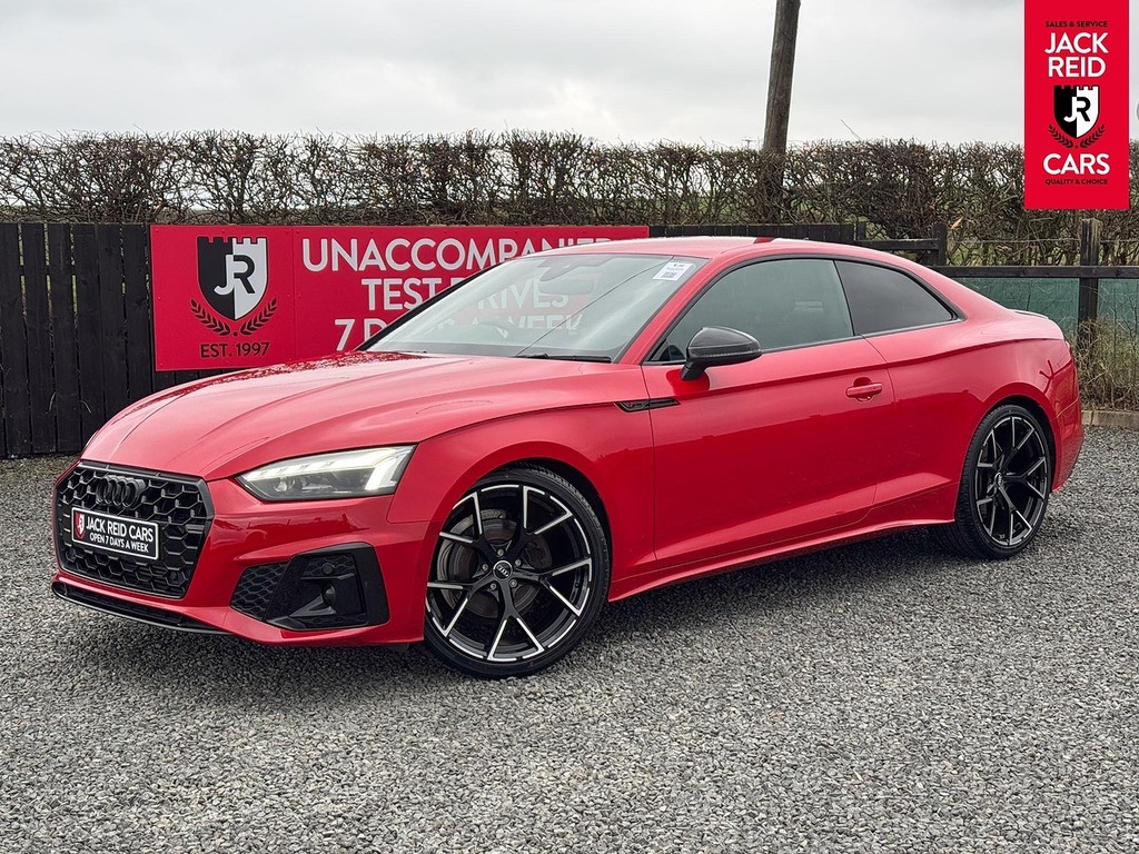Audi A5 Coupe Red