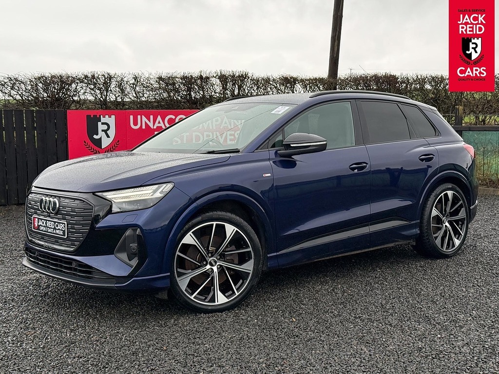 Audi Q4 E Tron Suv Blue