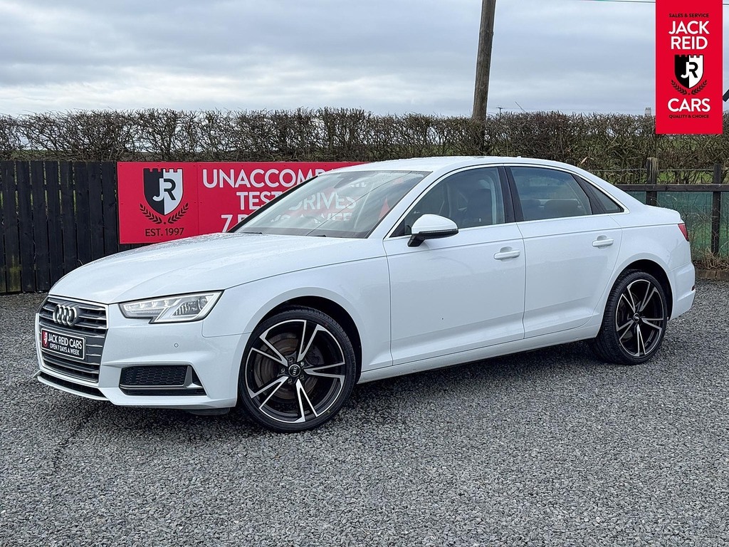 Audi A4 Saloon White