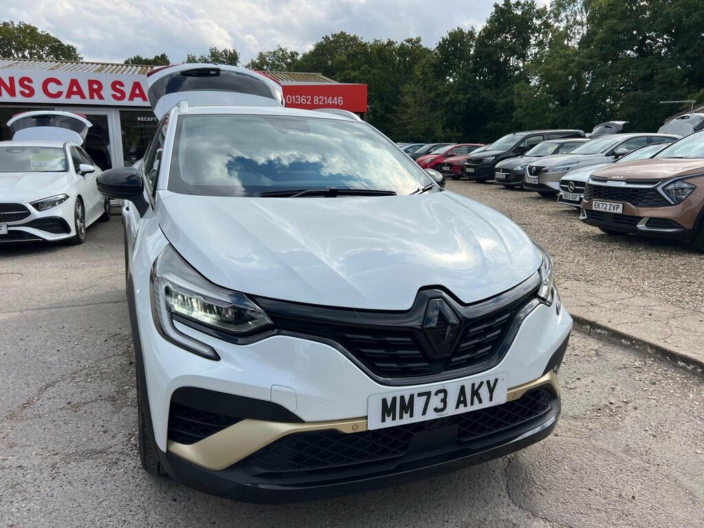 Renault Captur Suv 1.6 E-tech 9.8Kwh E-tech Engineered Euro MM73AKY White #6