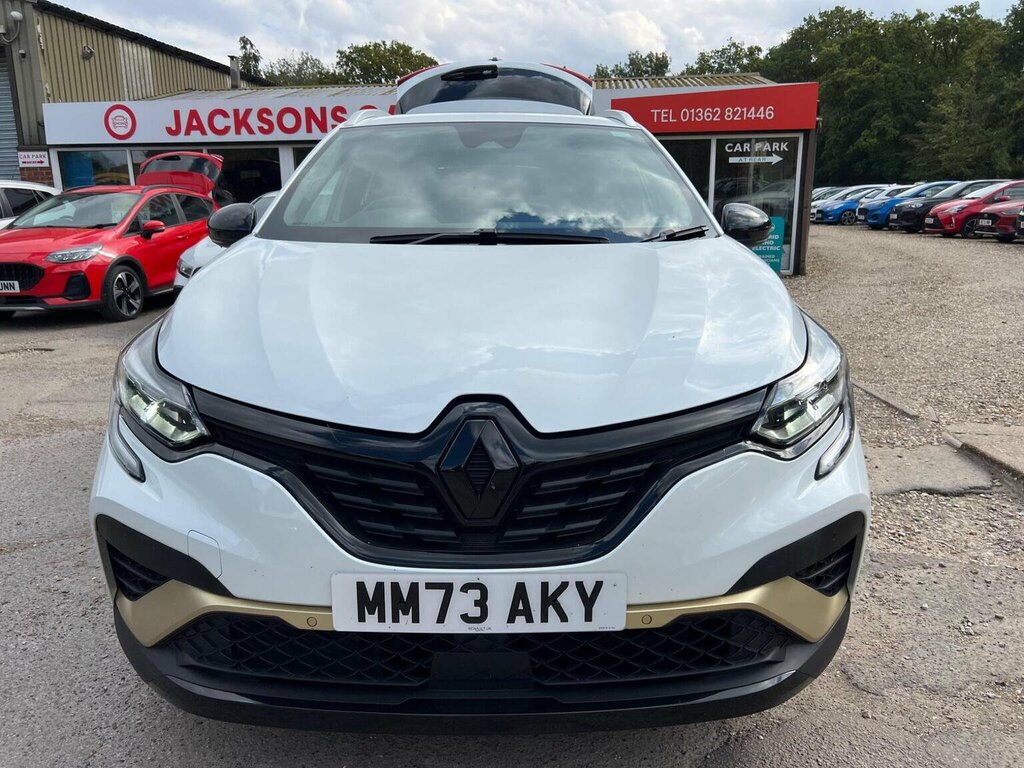 Renault Captur Suv 1.6 E-tech 9.8Kwh E-tech Engineered Euro MM73AKY White #4