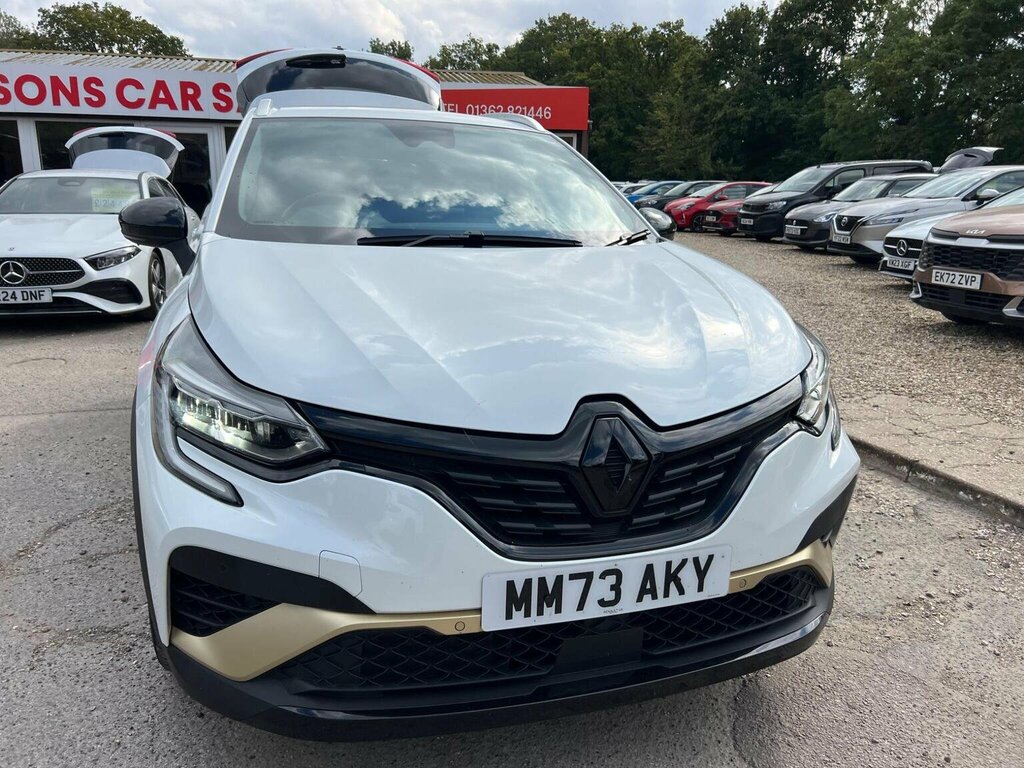 Renault Captur Suv 1.6 E-tech 9.8Kwh E-tech Engineered Euro MM73AKY White #5