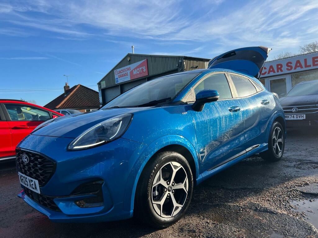 Ford Puma Suv 1.0T Ecoboost Mhev St-line Dct Euro 6 Ss WR25XEA Blue #2