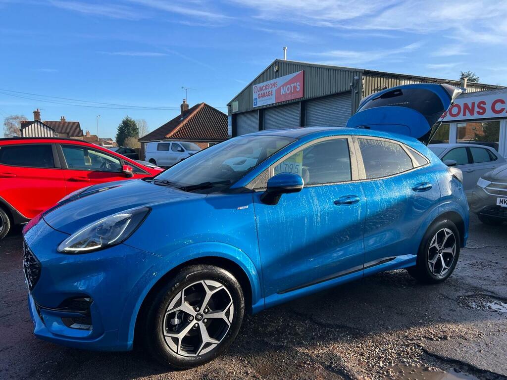 Ford Puma Suv 1.0T Ecoboost Mhev St-line Dct Euro 6 Ss WR25XEA Blue #3