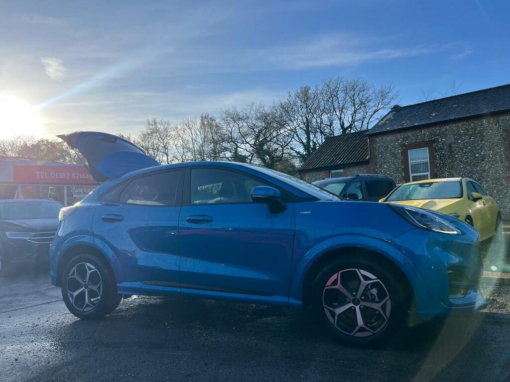Ford Puma Suv 1.0T Ecoboost Mhev St-line Dct Euro 6 Ss WR25XEA Blue #5
