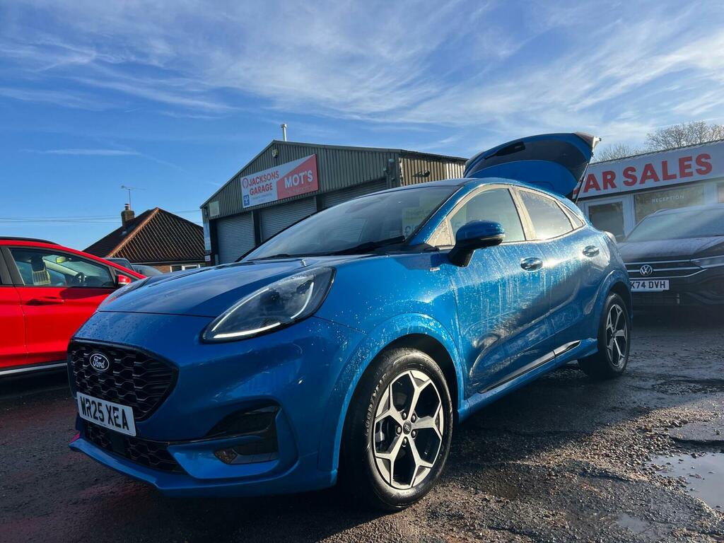 Ford Puma Suv 1.0T Ecoboost Mhev St-line Dct Euro 6 Ss WR25XEA Blue #4