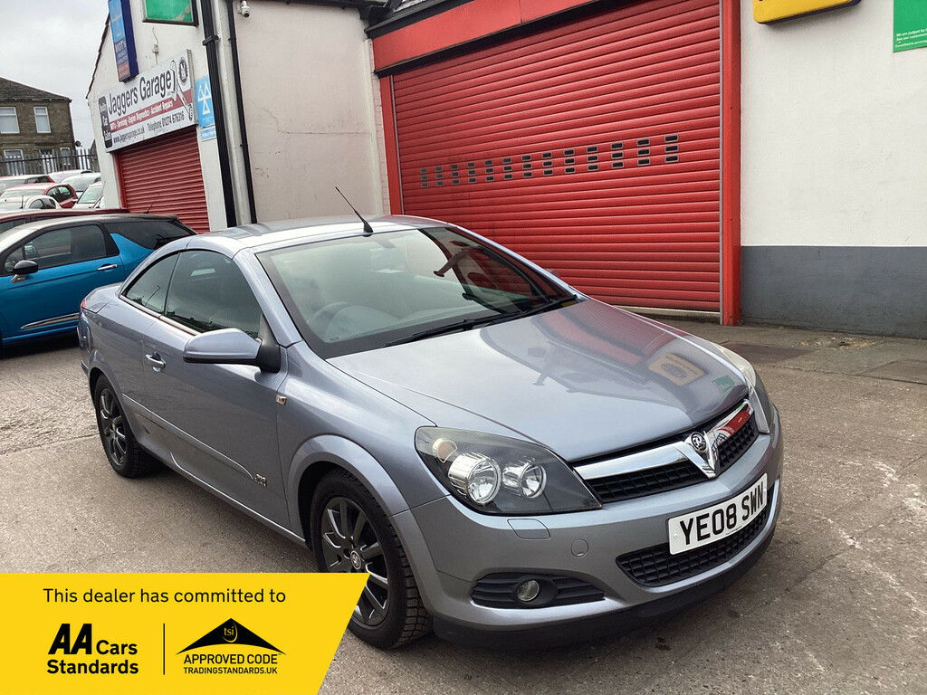 Vauxhall Astra 1.6I Sport Twin Top 200808 Silver