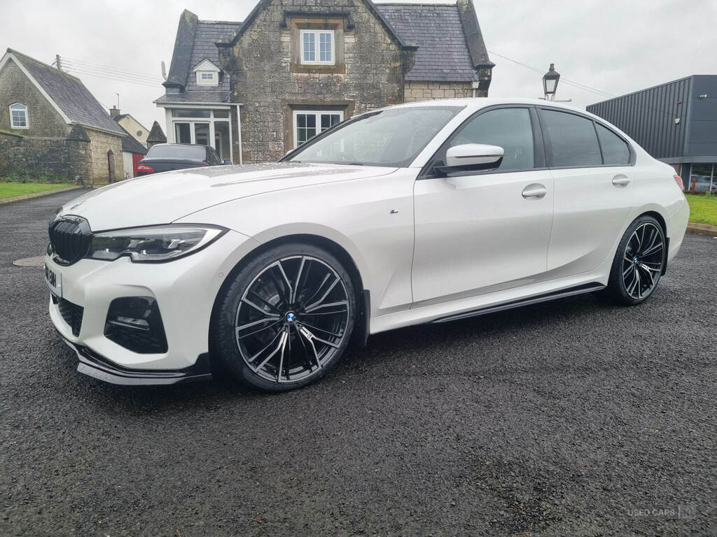 BMW 3 Series 320D Mht M Sport Step White #3