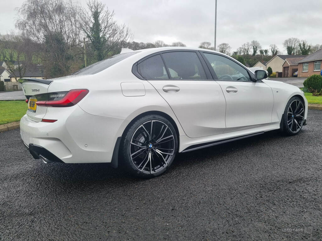 BMW 3 Series 320D Mht M Sport Step White #4