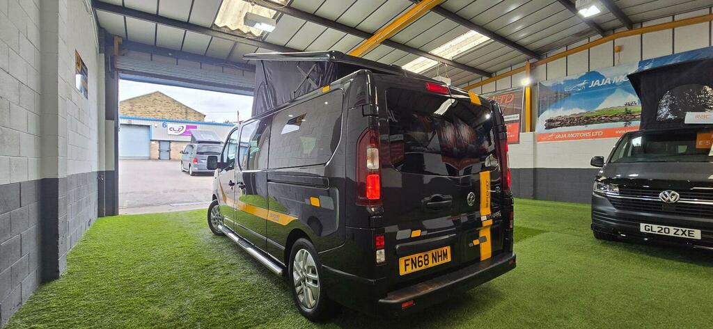 Vauxhall Vivaro Campervan 201868 FN68NHM Black #2
