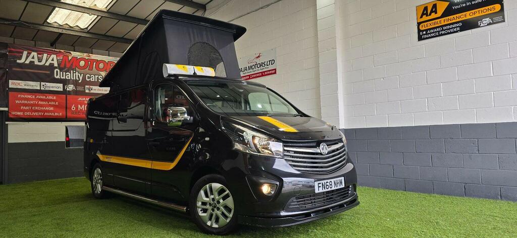 Vauxhall Vivaro Campervan 201868 Black