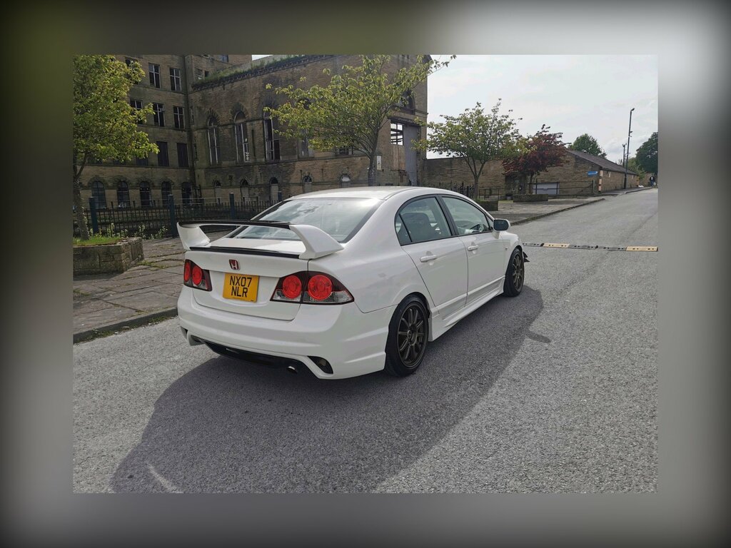 Honda Civic Civic Type R Fd2 NX07NLR White #3