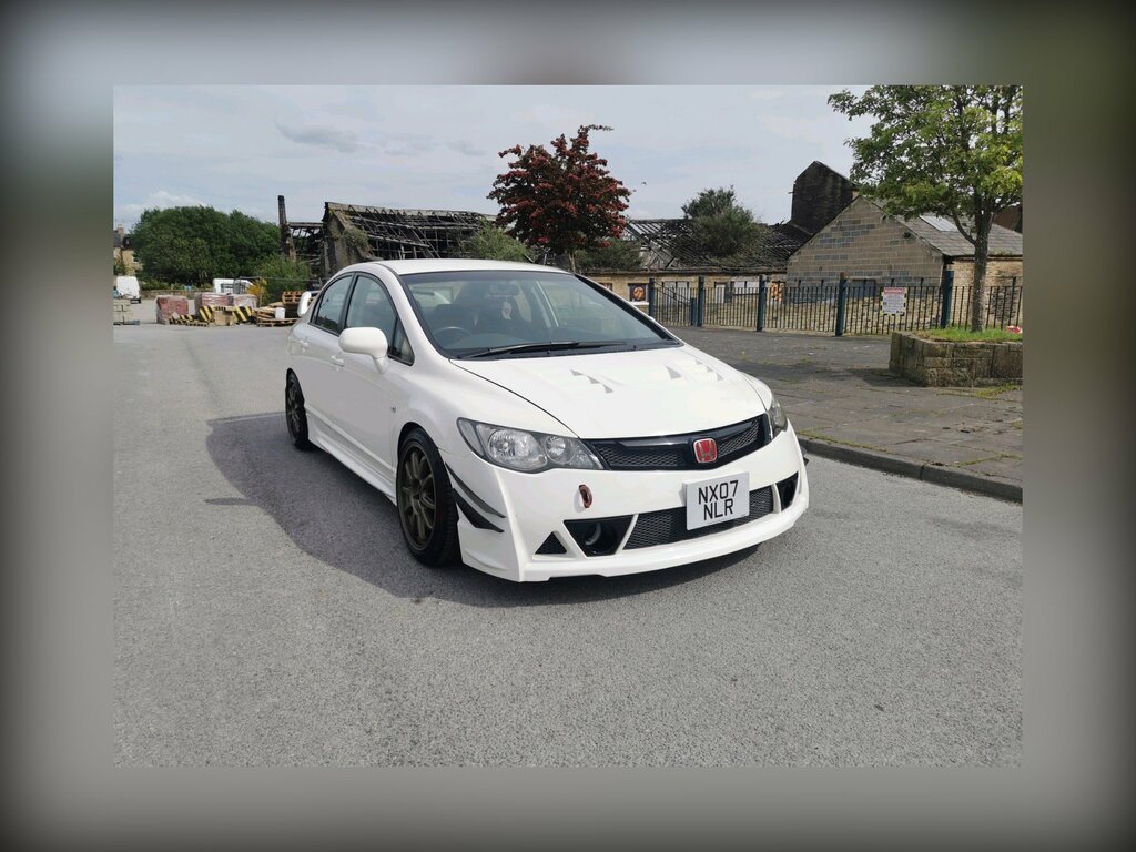 Honda Civic Civic Type R Fd2 NX07NLR White #2