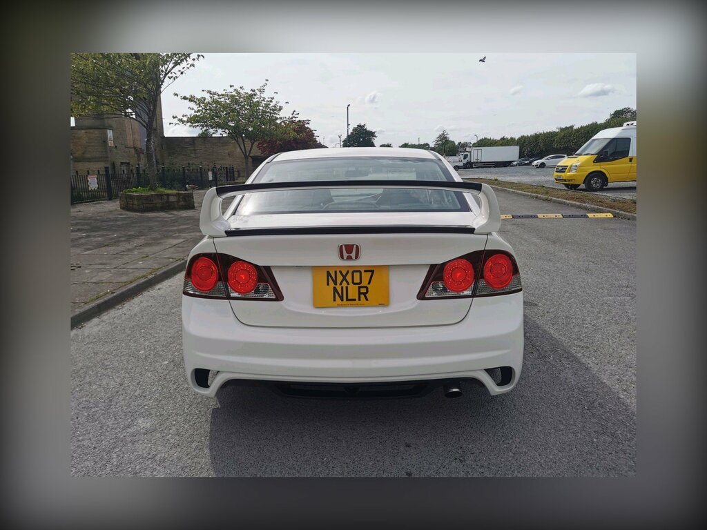 Honda Civic Civic Type R Fd2 NX07NLR White #5