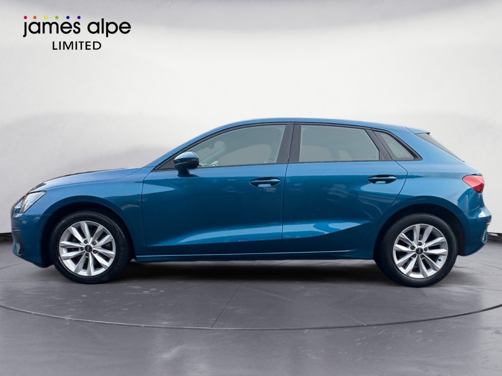 Audi A3 1.0 Sportback Tfsi Technik Mhev PJ22VMO Blue #3