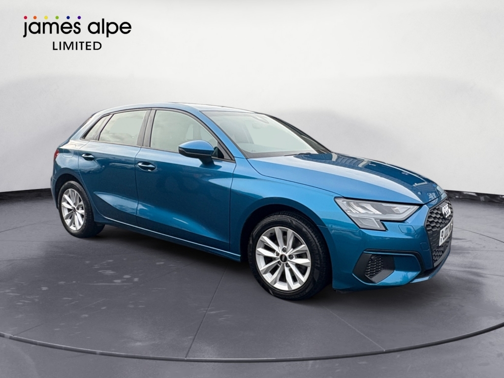 Audi A3 1.0 Sportback Tfsi Technik Mhev Blue