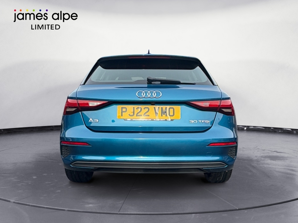 Audi A3 1.0 Sportback Tfsi Technik Mhev PJ22VMO Blue #5