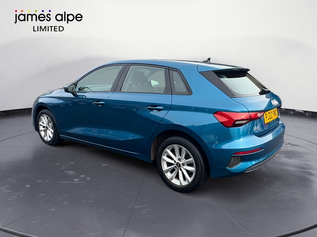 Audi A3 1.0 Sportback Tfsi Technik Mhev PJ22VMO Blue #4