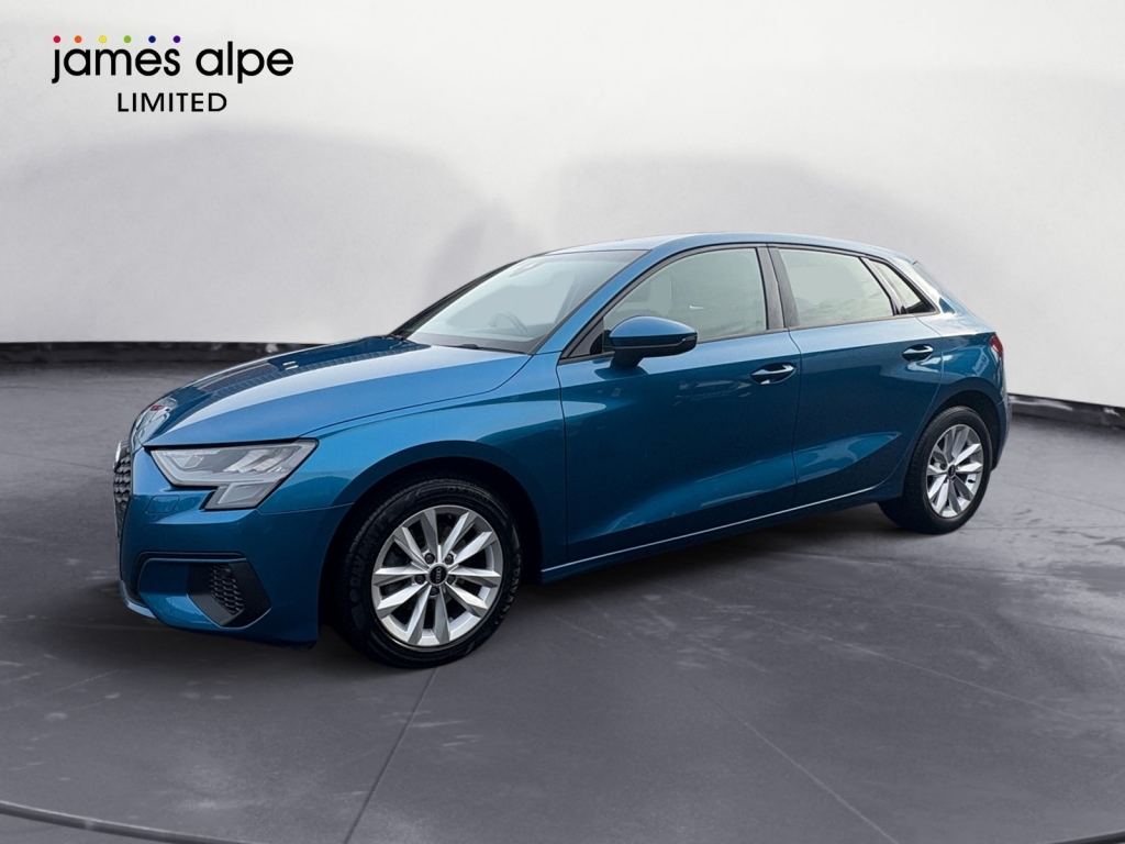 Audi A3 1.0 Sportback Tfsi Technik Mhev PJ22VMO Blue #2