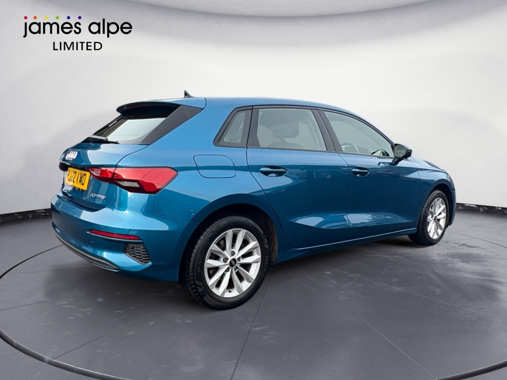 Audi A3 1.0 Sportback Tfsi Technik Mhev PJ22VMO Blue #6