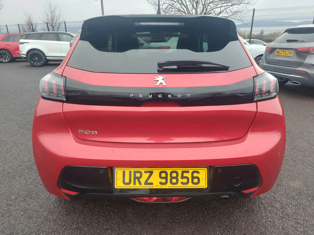 Peugeot 208 1.2 Puretech 100 Allure Premium Eat8 URZ9856 Red #6