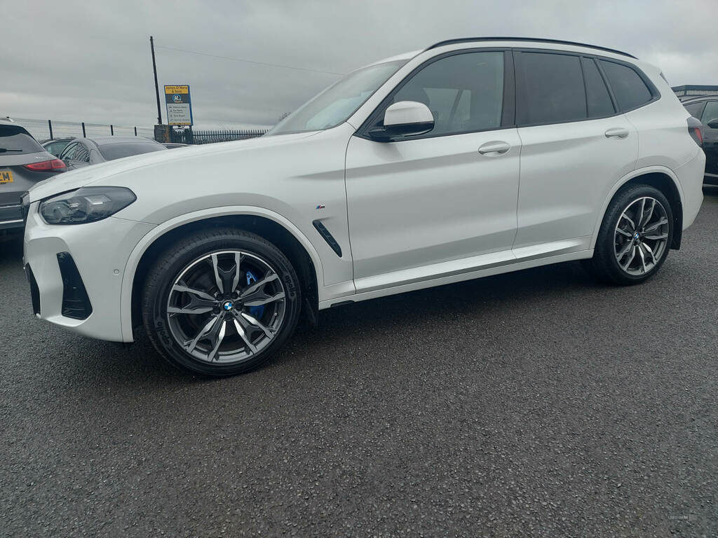 BMW X3 Xdrive20d Mht M Sport Step White
