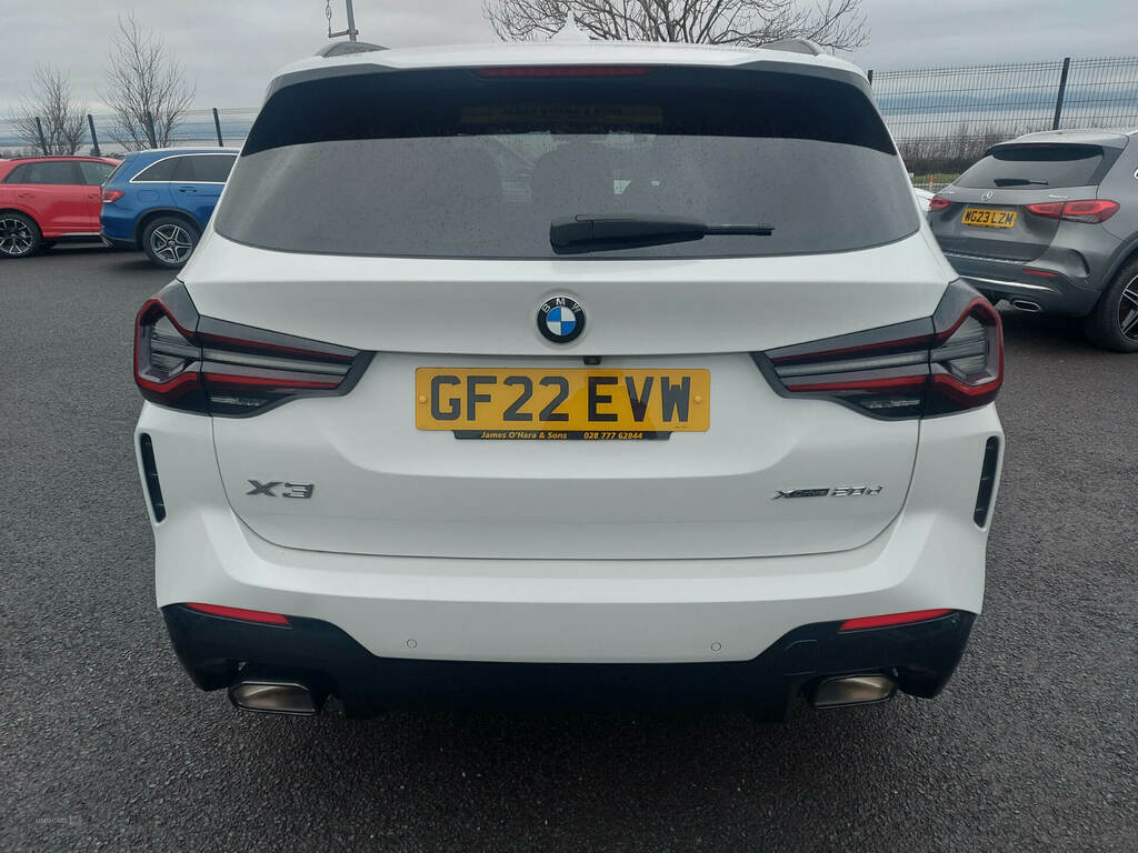 BMW X3 Xdrive20d Mht M Sport Step GF22EVW White #6