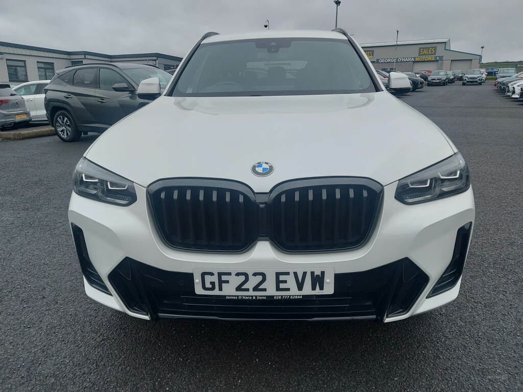 BMW X3 Xdrive20d Mht M Sport Step GF22EVW White #5