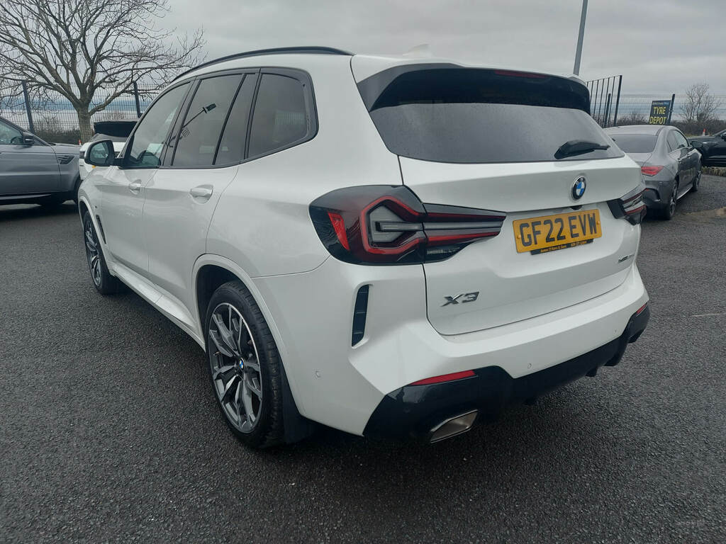 BMW X3 Xdrive20d Mht M Sport Step GF22EVW White #4