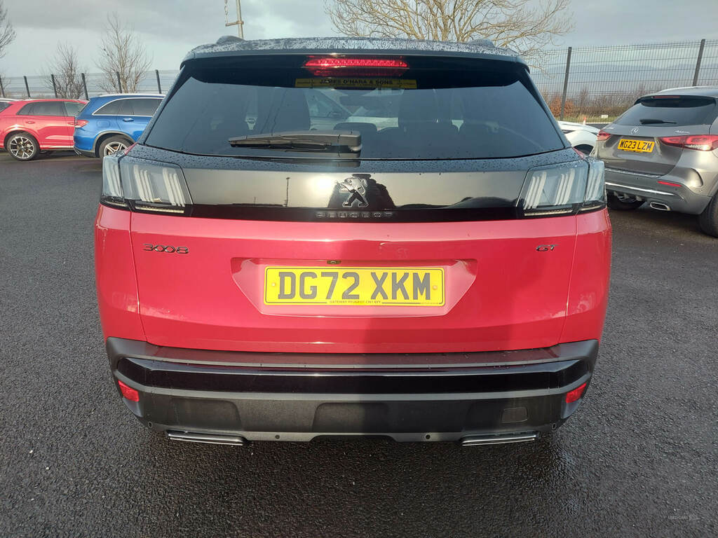 Peugeot 3008 1.5 Bluehdi Gt Eat8 DG72XKM Red #5