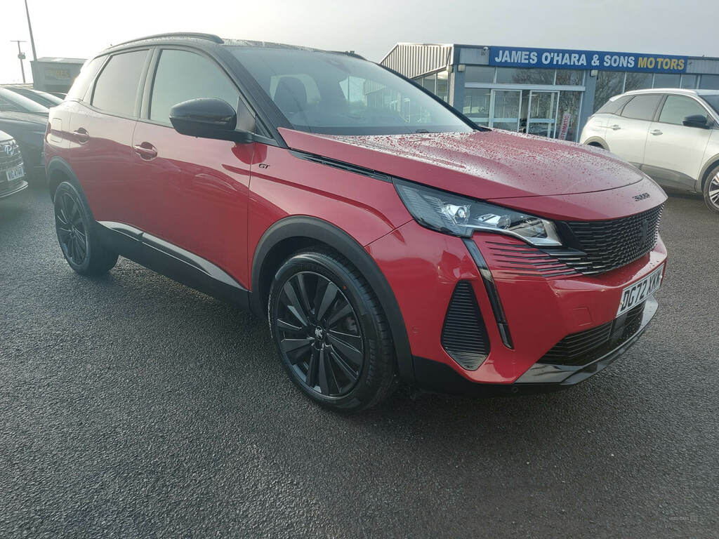 Peugeot 3008 1.5 Bluehdi Gt Eat8 DG72XKM Red #2