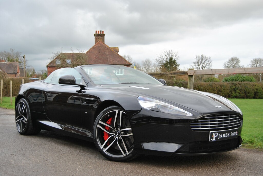 Aston Martin DB9 6.0 V12 Gt Volante T-tronicii Euro 6 5 Black #4