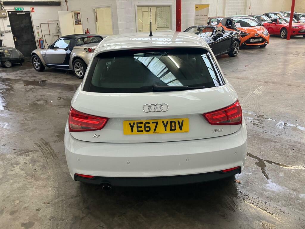 Audi A1 1.0 Tfsi Sport Sportback Euro 6 Ss YE67YDV White #4