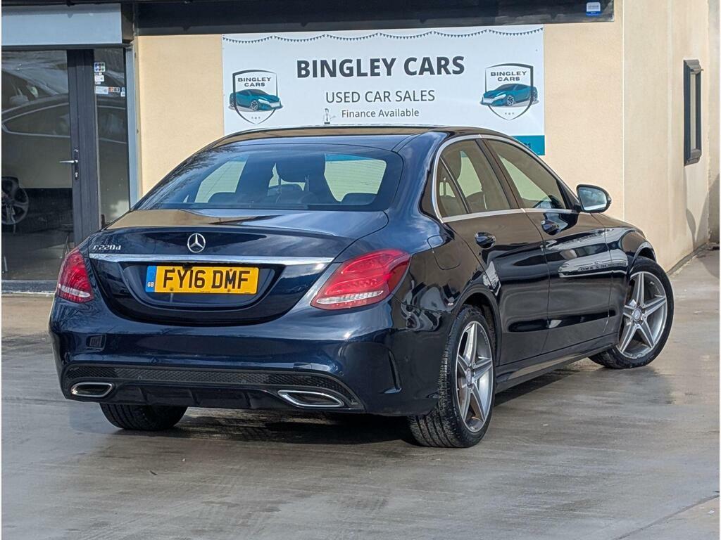 Mercedes-Benz C Class 2.1 C220d Amg Line Euro 6 S S FY16DMF Blue #6