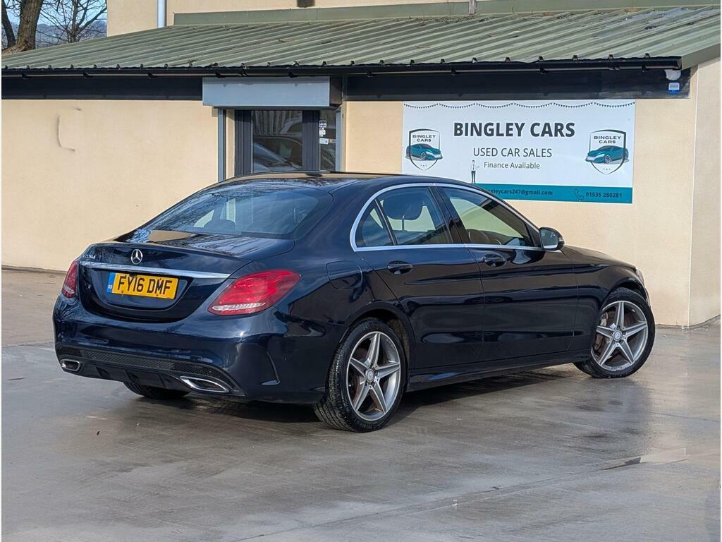 Mercedes-Benz C Class 2.1 C220d Amg Line Euro 6 S S FY16DMF Blue #6