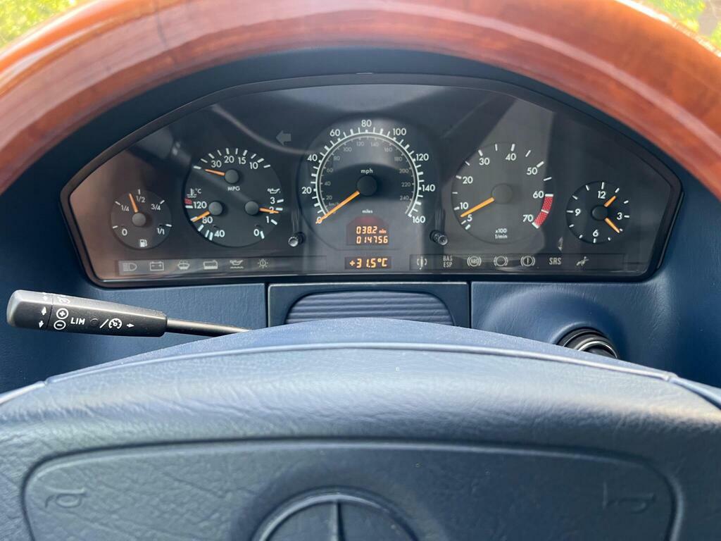 Mercedes-Benz CL 4.2L Blue #14