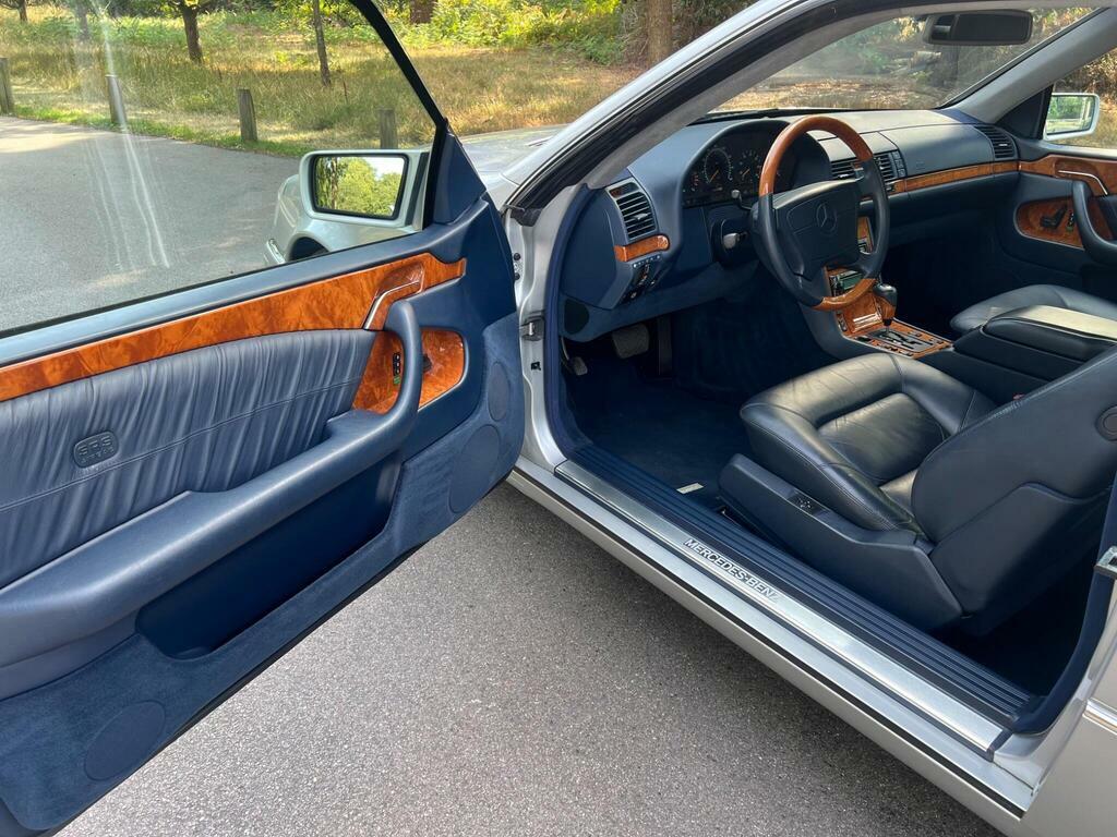 Mercedes-Benz CL 4.2L Blue #11