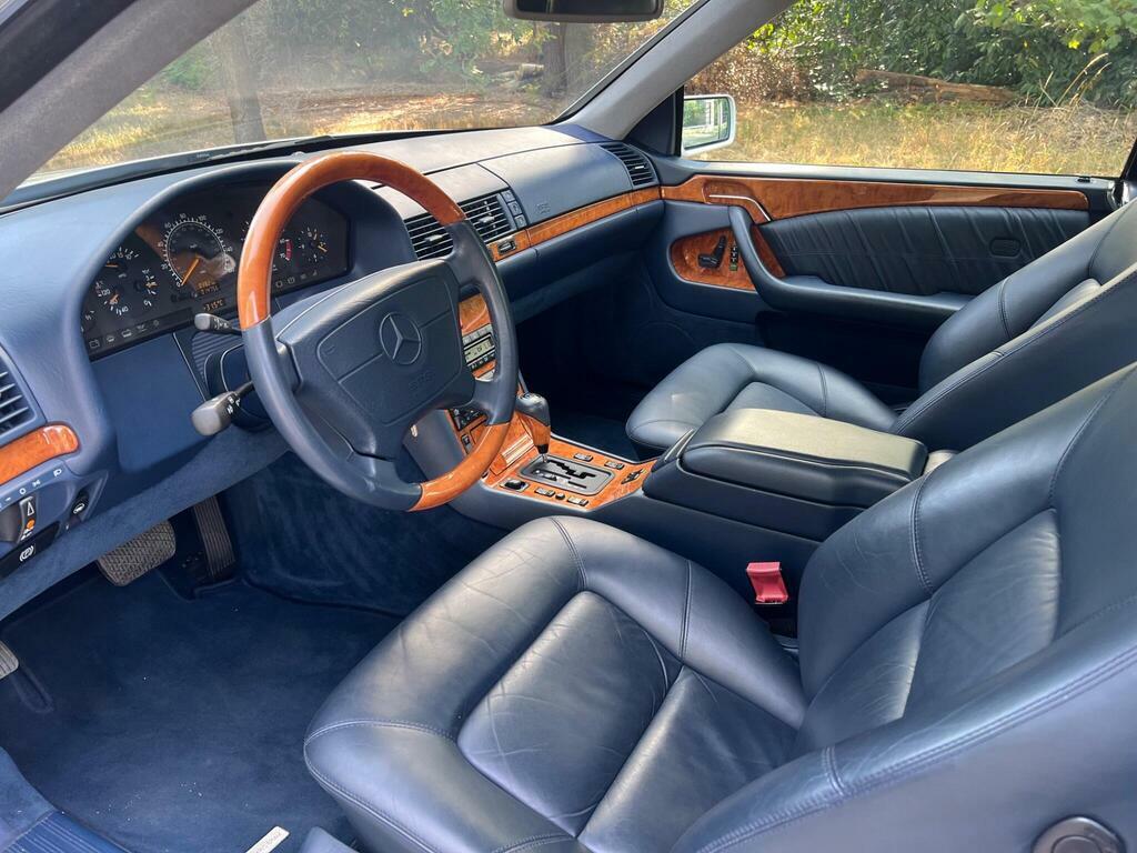 Mercedes-Benz CL 4.2L Blue #12
