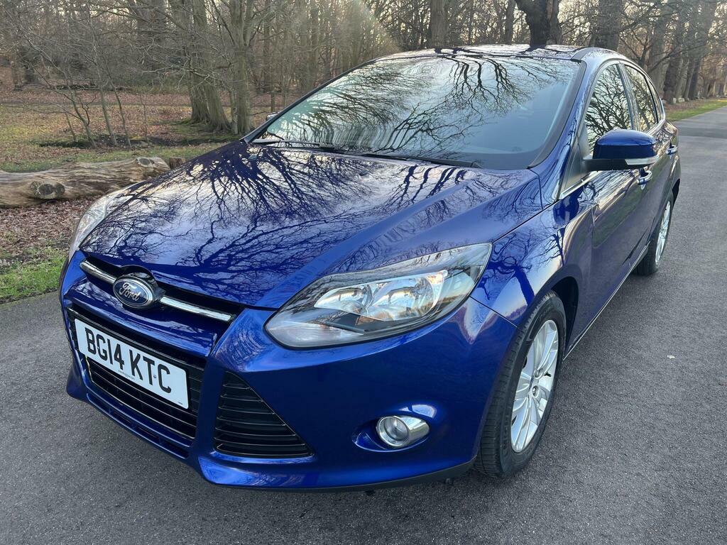 Ford Focus 1.6 Titanium Navigator Powershift Euro 5 Blue #2