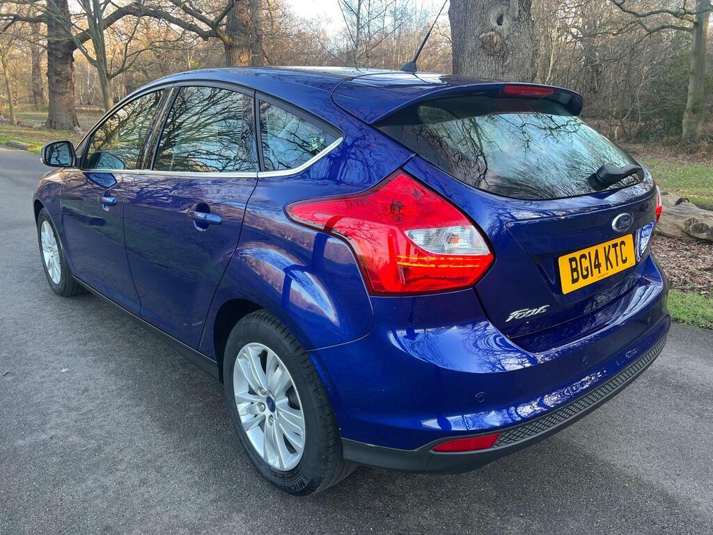 Ford Focus 1.6 Titanium Navigator Powershift Euro 5 Blue #4