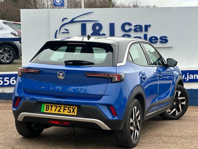 Vauxhall Mokka-e 50Kwh Elite Premium Suv BT72FSX Blue #4