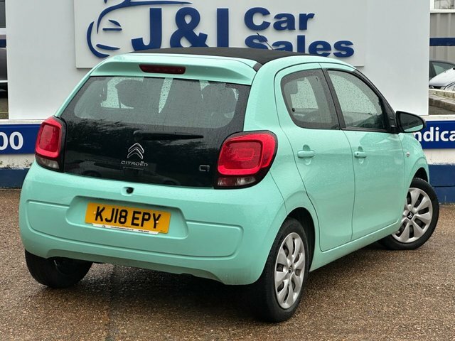 Citroen C1 1.0 Vti Feel Airscape Euro 6 72 KJ18EPY Green #4