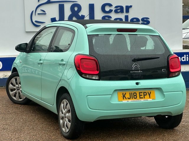Citroen C1 1.0 Vti Feel Airscape Euro 6 72 KJ18EPY Green #5