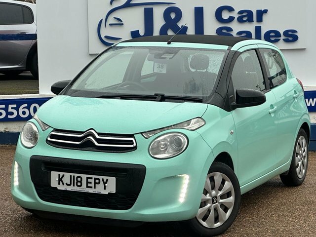 Citroen C1 1.0 Vti Feel Airscape Euro 6 72 KJ18EPY Green #2
