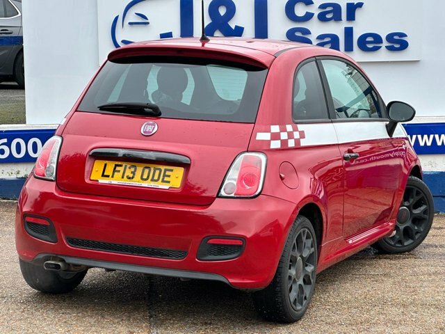 Fiat 500 1.2 S Hatchback Euro 5 S S 69 LF13ODE Red #4