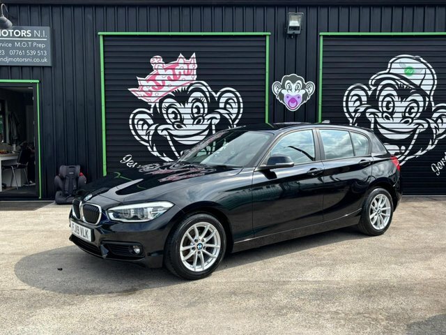 BMW 1 Series 116D Se Business Hatchback Black