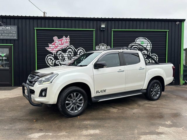 Isuzu D-Max Td Blade Pickup Double White