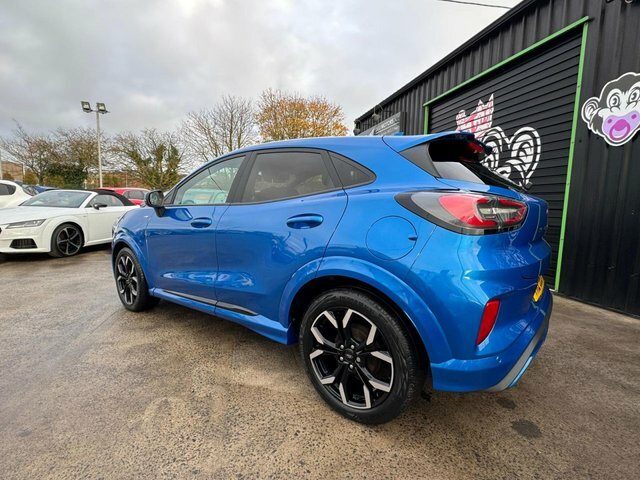 Ford Puma Ecoboost Mhev St-line X TRZ9537 Blue #3