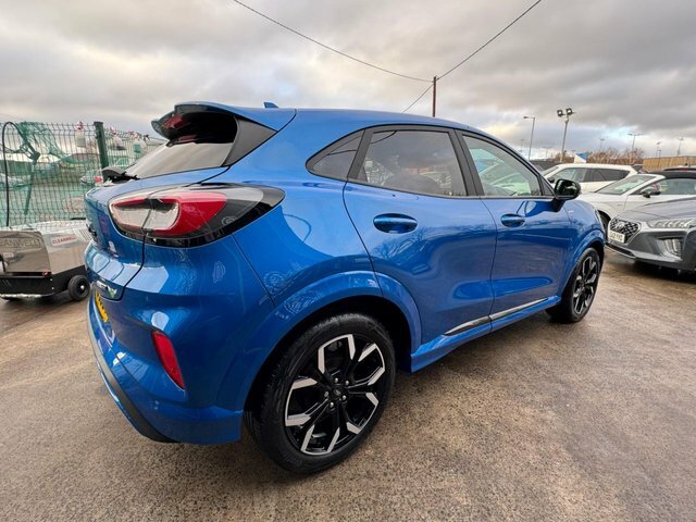Ford Puma Ecoboost Mhev St-line X TRZ9537 Blue #5